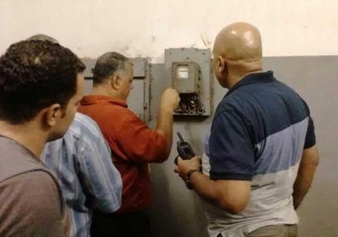 شرطة الكهرباء تضبط 13 ألف قضية سرقة تيار كهربائي