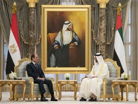 محمد بن زايد: العلاقات الإماراتية - المصرية