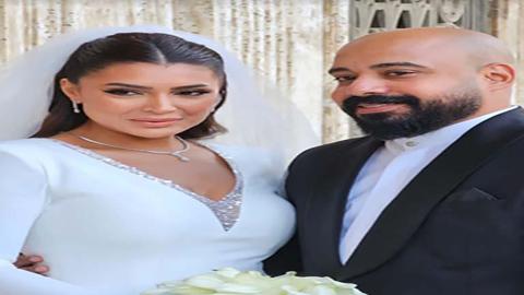 هاني سرحان يحتفل بزفافه على الفنانة بسمة داوود