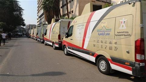 طلاق عدد من مراكز خدمات مصر المتنقلة لتقديم