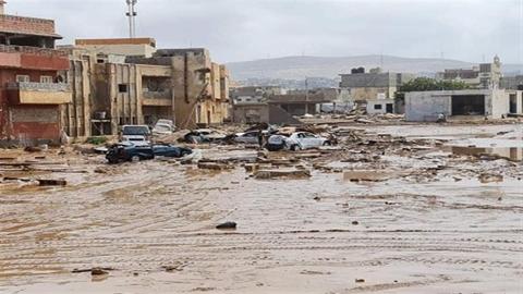 مأساة في ليبيا: دانيال تغرق مدنًا وآلاف القتلى