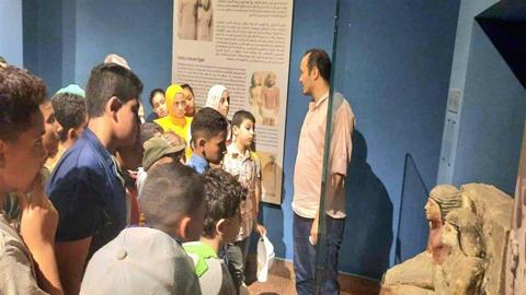 فتح متحف ملوي بالمجان أمام الزائرين في المنيا