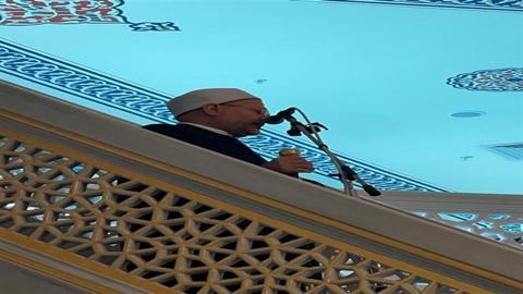 المفتي في خطبة الجمعة بموسكو: الإسلام أرسى