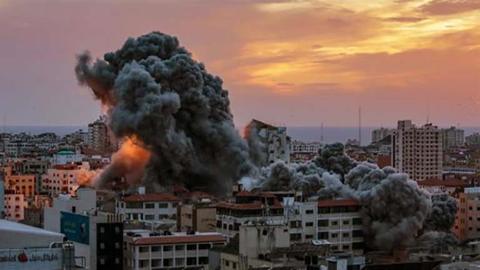 حماس: حصار الاحتلال لمجمع ناصر الطبي بخان يونس