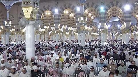 مباشر| صلاة التهجد بالمسجد النبوي ليلة 28 رمضان