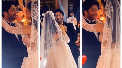 مصطفى قمر وبوسي شلبي.. 25 صورة من حفل زفاف ابنة